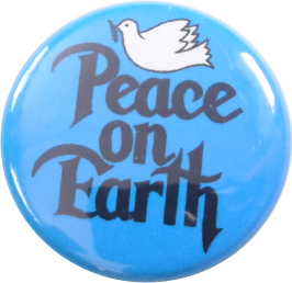 peace on earth button